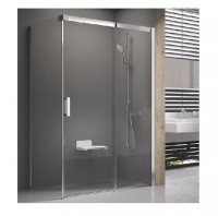 RAVAK MATRIX MSDPS 100/100 sprchový kout, rám bílý, výplň sklo Transparent   0WLAA100Z1